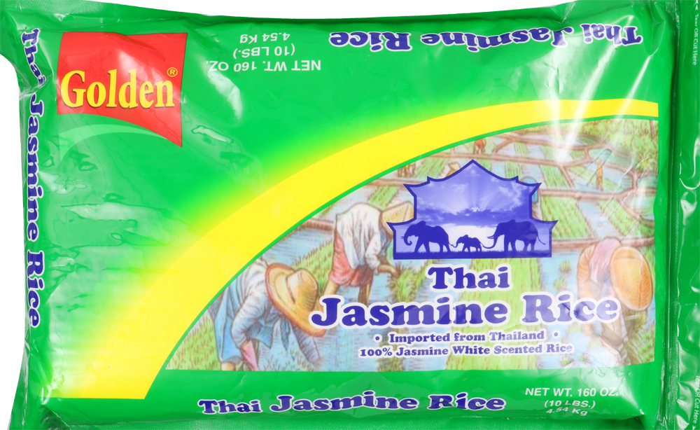 slide 2 of 2, Golden Thai Jasmine Rice, 10 lb