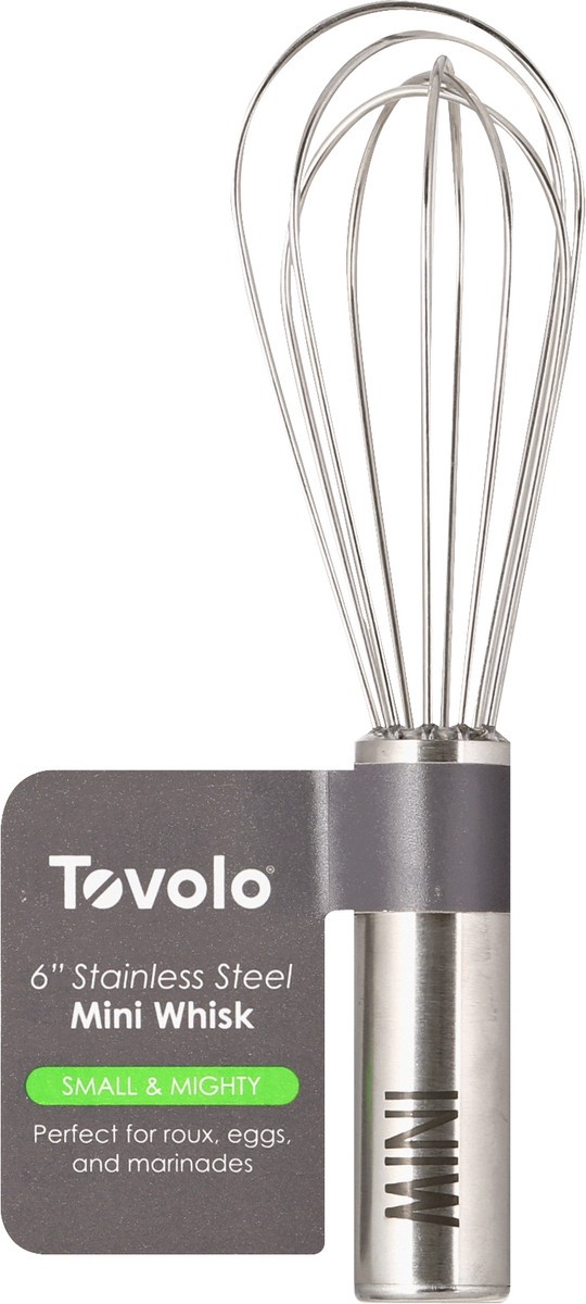 slide 8 of 10, Tovolo Stainless Steel Mini Whisk 6 Inch, 6 in