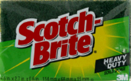 slide 1 of 1, Scotch-Brite Heavy Duty Scrub Sponge, 1 ct