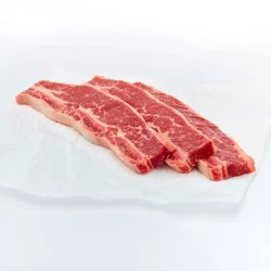 Beef Chuck Bone In Flanken Style Short Ribs