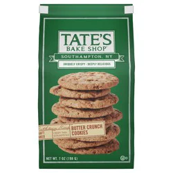 Tate's Bake Shop Tate's Butter Crunch Cookies - 7 oz