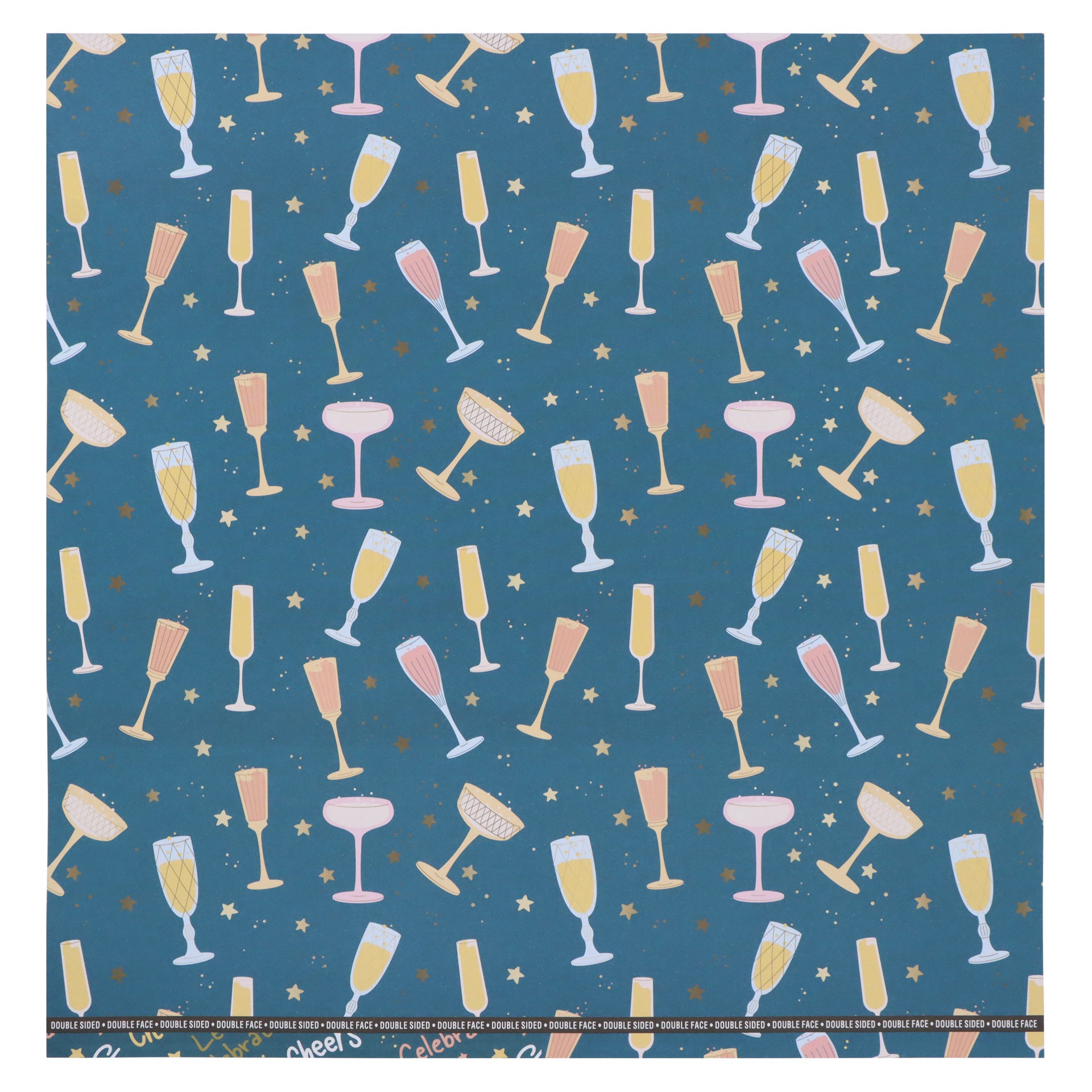 slide 5 of 7, 12" X 12" Double-Sided Cheers Cardstock Paper By Recollections, 12 in x 12 in