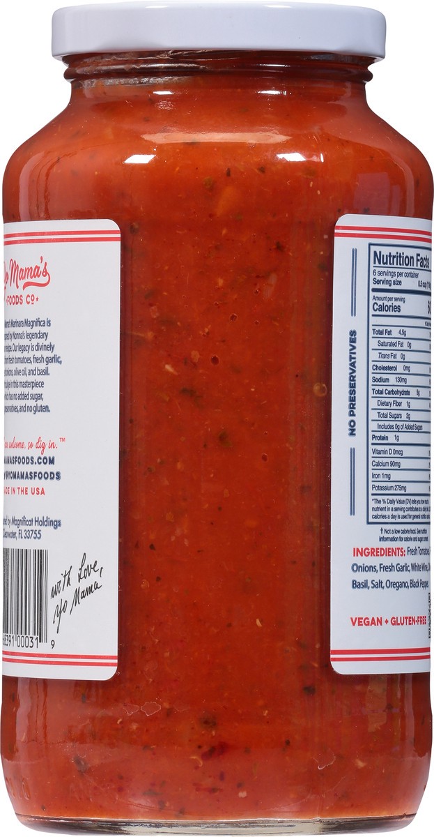 slide 5 of 9, Yo Mama's Marinara Tomato Sauce 25 oz, 25 oz