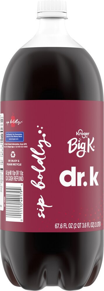 slide 3 of 3, Big K Cola, Dr. K - 2 liter, 2 liter