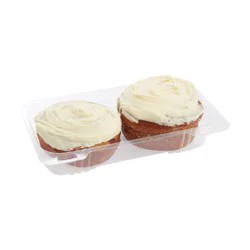 Raley's Gourmet Cinnamon Rolls Cream Cheese - 2 ct