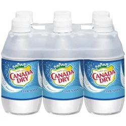 Canada Dry Club Soda - 6 ct; 10 oz