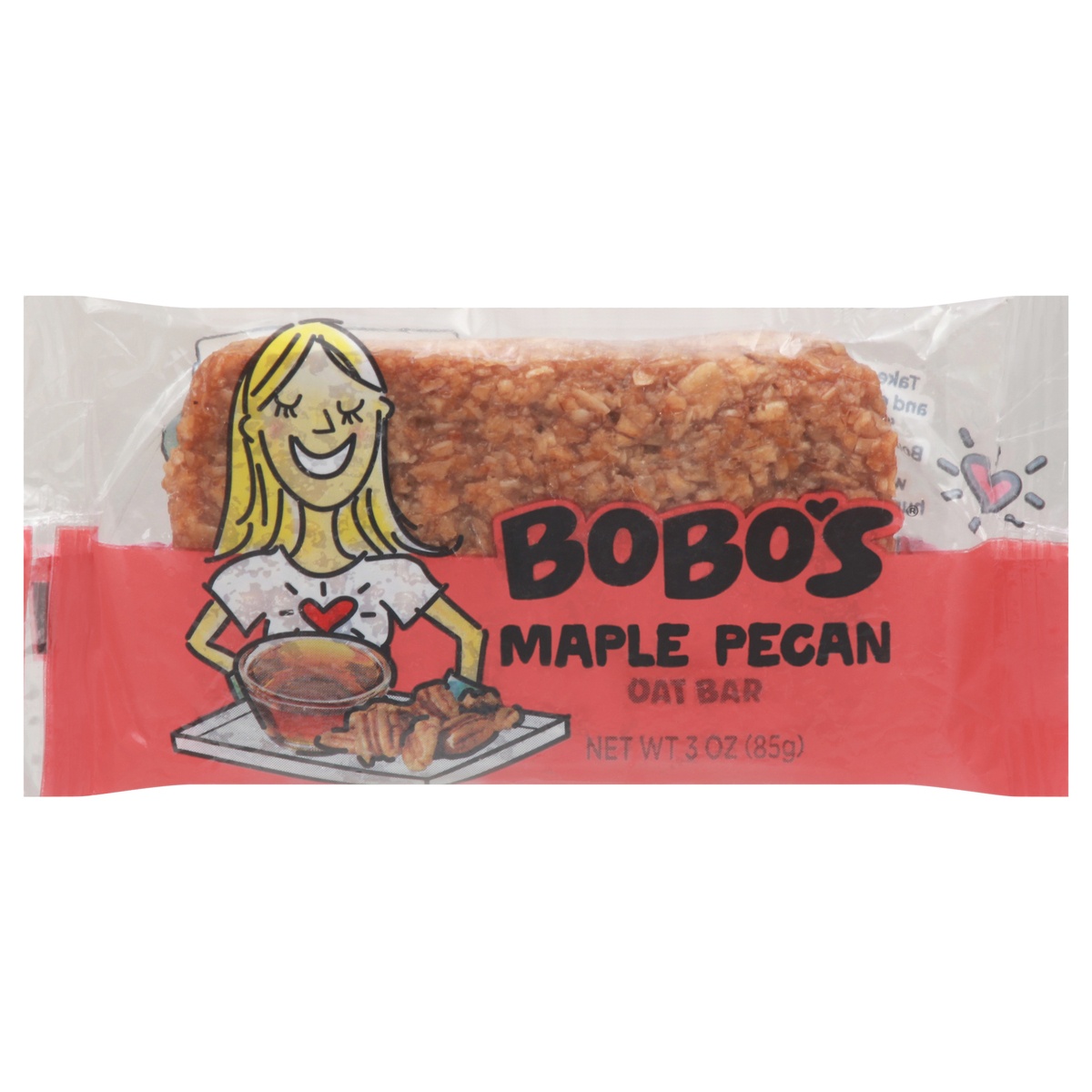 slide 1 of 4, Bobo's Maple Pecan Oat Bar 3 oz. Wrapper, 3 oz