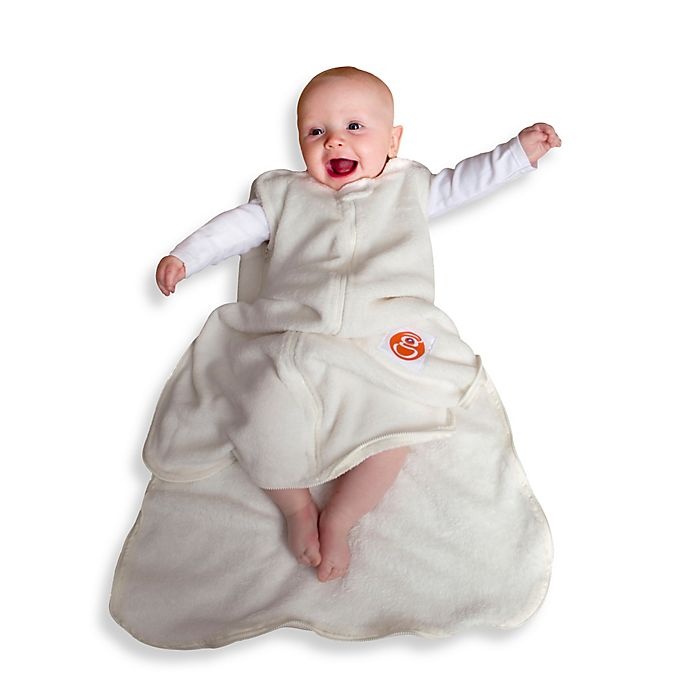 slide 2 of 4, günamüna Gunapod Small Wearable Fleece Blanket - Cream, 1 ct