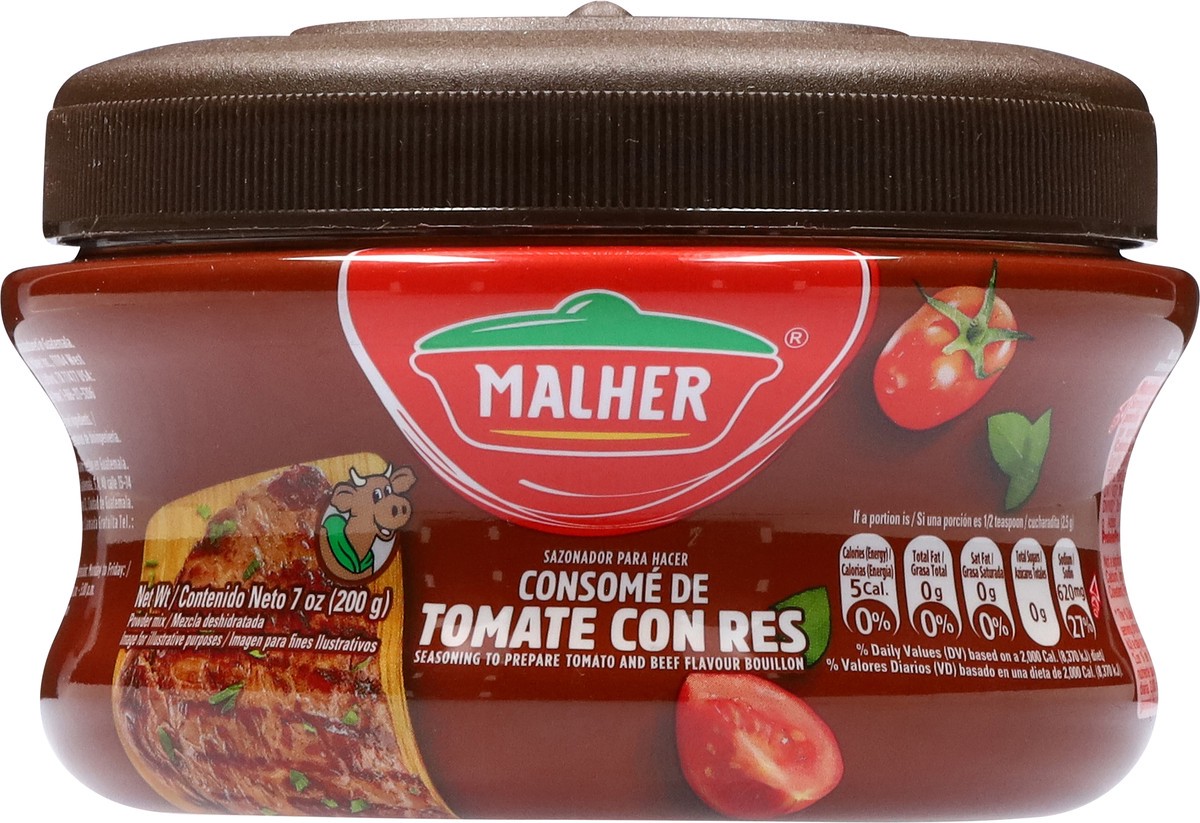 slide 3 of 14, Malher Tomato and Beef Flavor Seasoning 7 oz, 200 gram