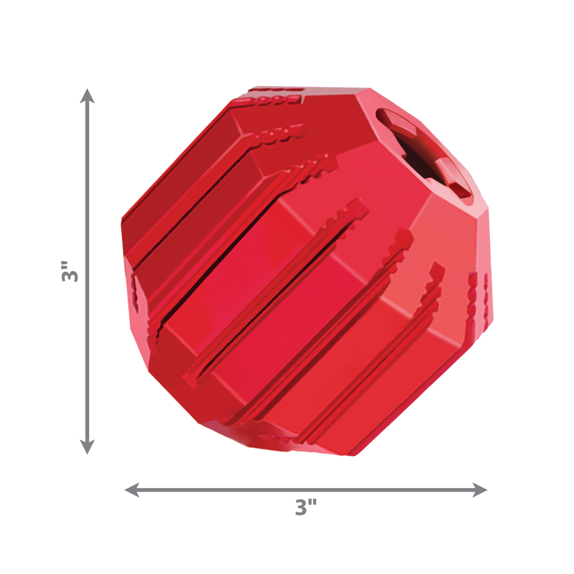 slide 2 of 4, Kong Company Stuff-A-Ball Rubber Treat Dispensing Chewhelps, 1 ct