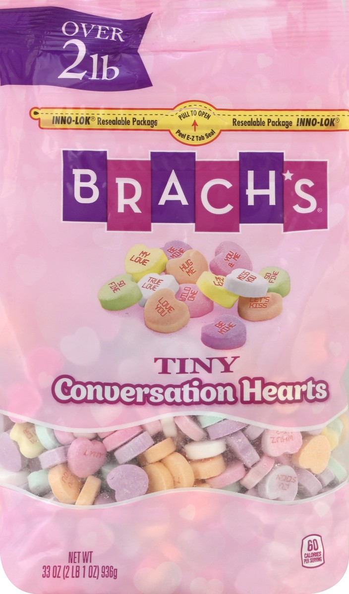 slide 5 of 5, Brach's Conversation Hearts 33 oz, 33 oz