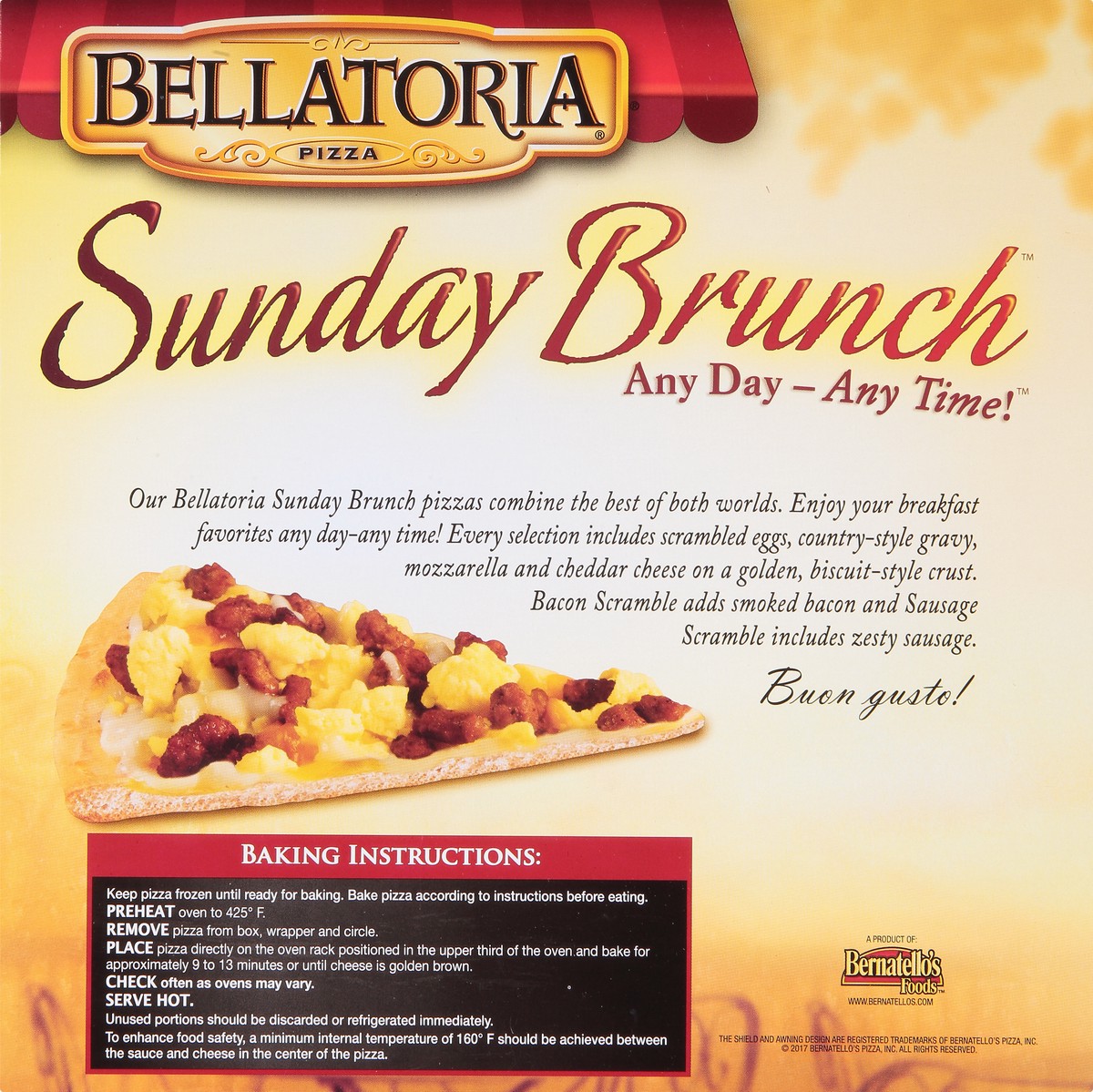 slide 9 of 13, Bellatoria Sunday Brunch Sausage Scramble, 14 oz