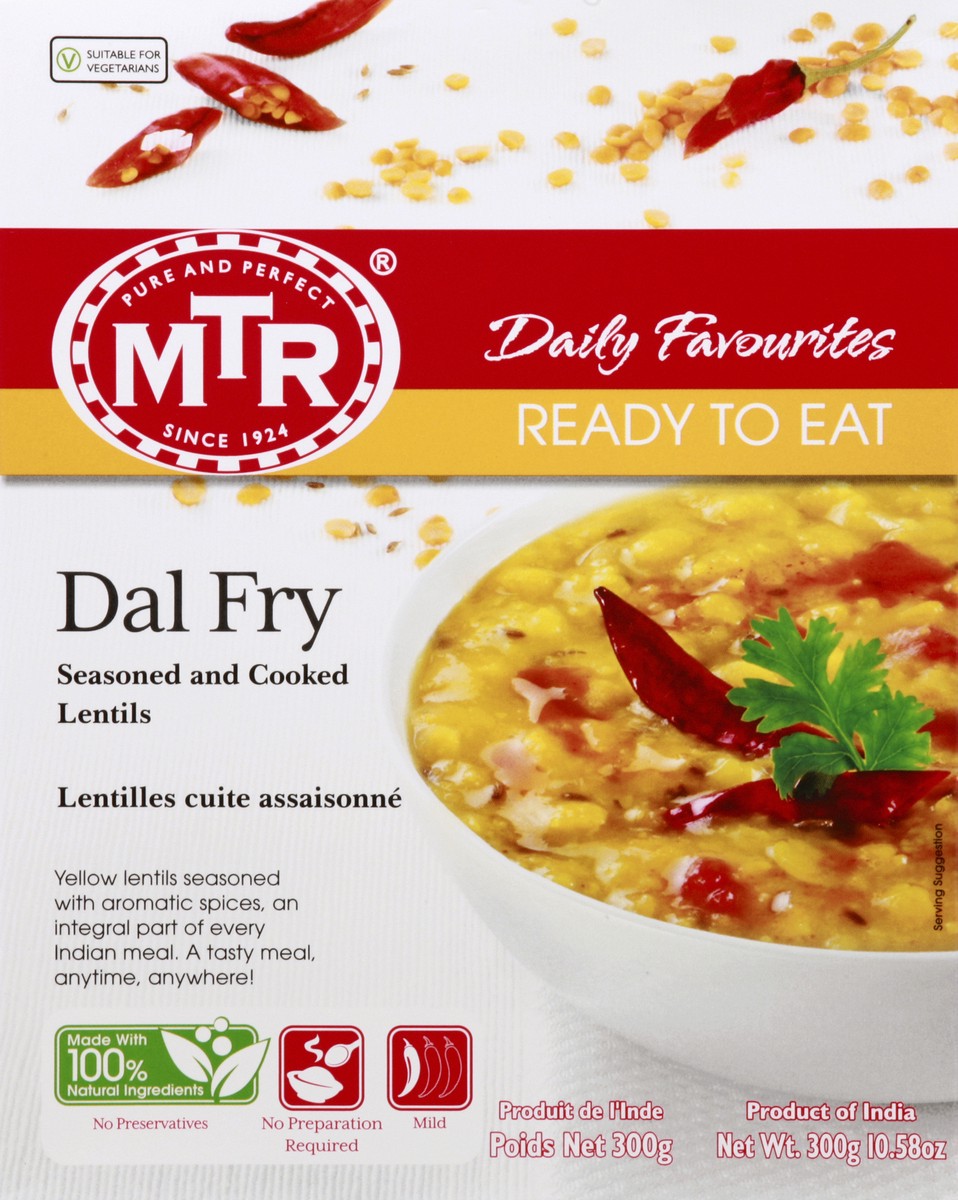 slide 1 of 4, MTR Dal Fry 300 g, 300 gram