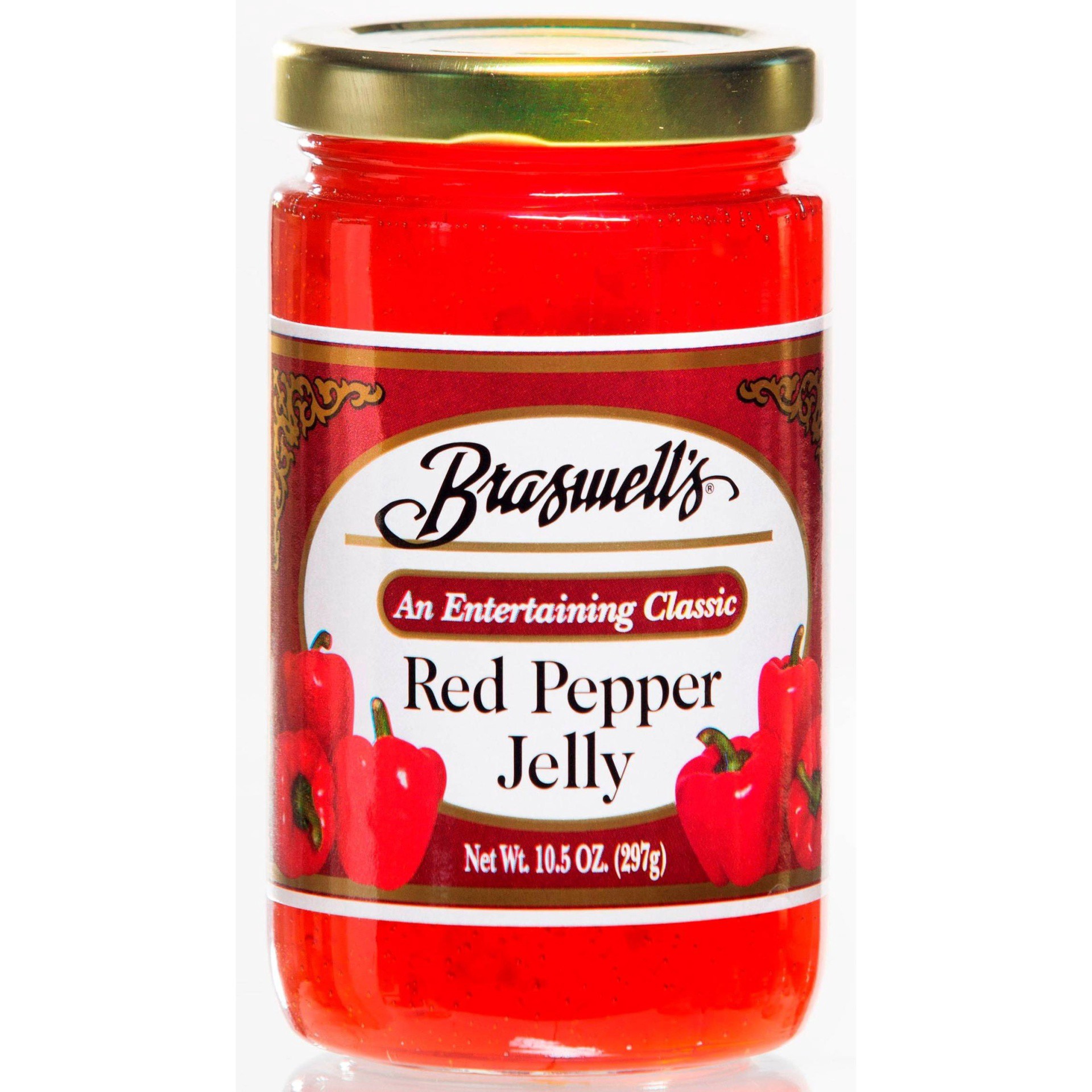 slide 1 of 2, Braswell's All Natural Red Pepper Jelly, 10.5 oz