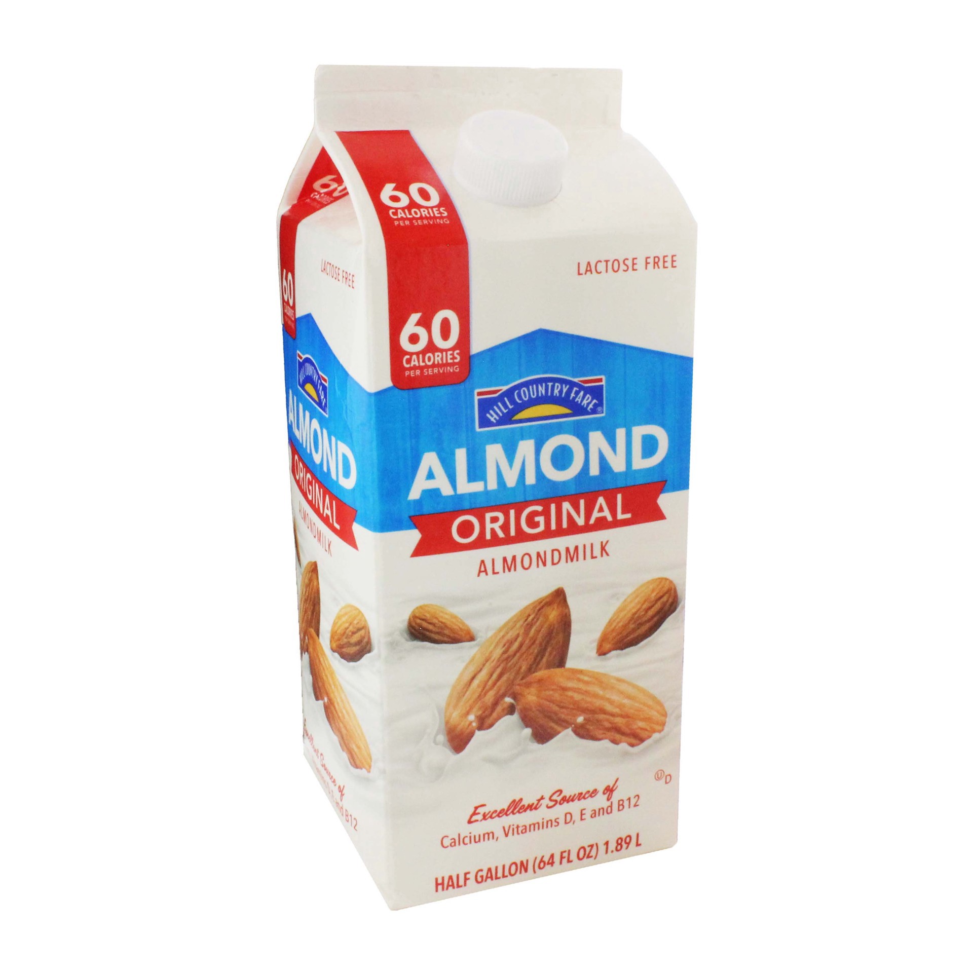 slide 1 of 1, Hill Country Fare Original Almond Milk, 64 oz