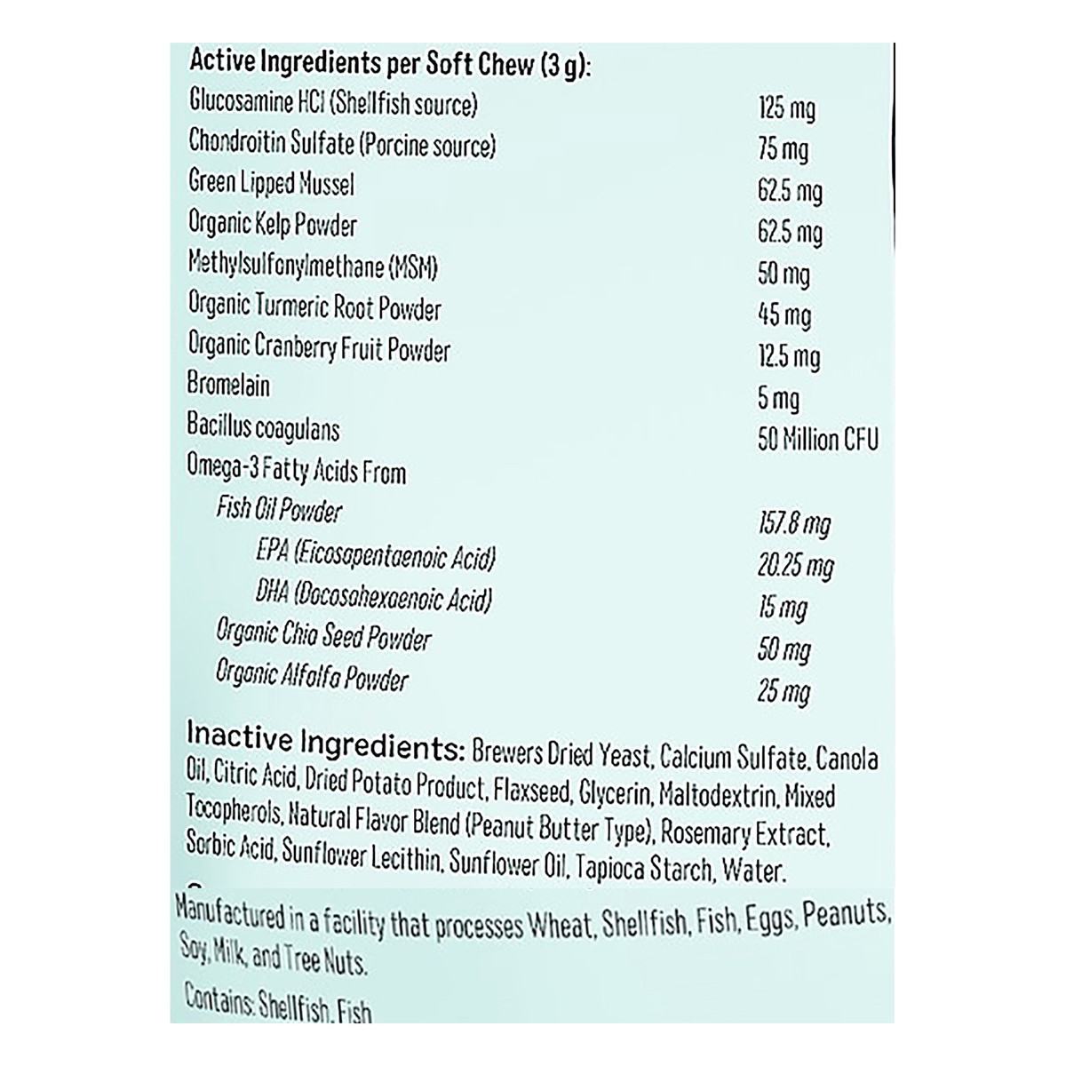 slide 2 of 6, SmartyPaws Adult Multifunction Support Dog Chews 60 ea, 60 ct