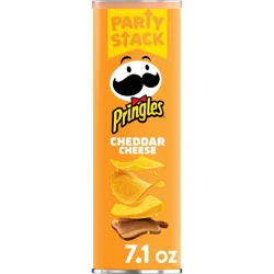 Pringles Cheddar Cheese Potato Crisps Chips