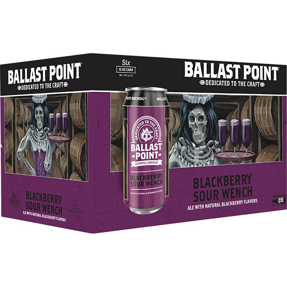 slide 1 of 1, Ballast Point Blackberry Sour, 6 ct; 12 oz