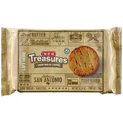 H-E-B Select Ingredients Treasures Shortbread Cookies