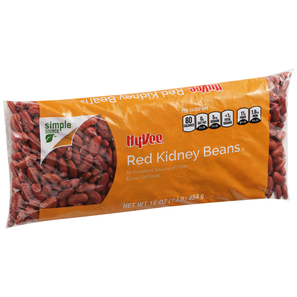 slide 1 of 1, Hy-vee Red Kidney Beans, 16 oz