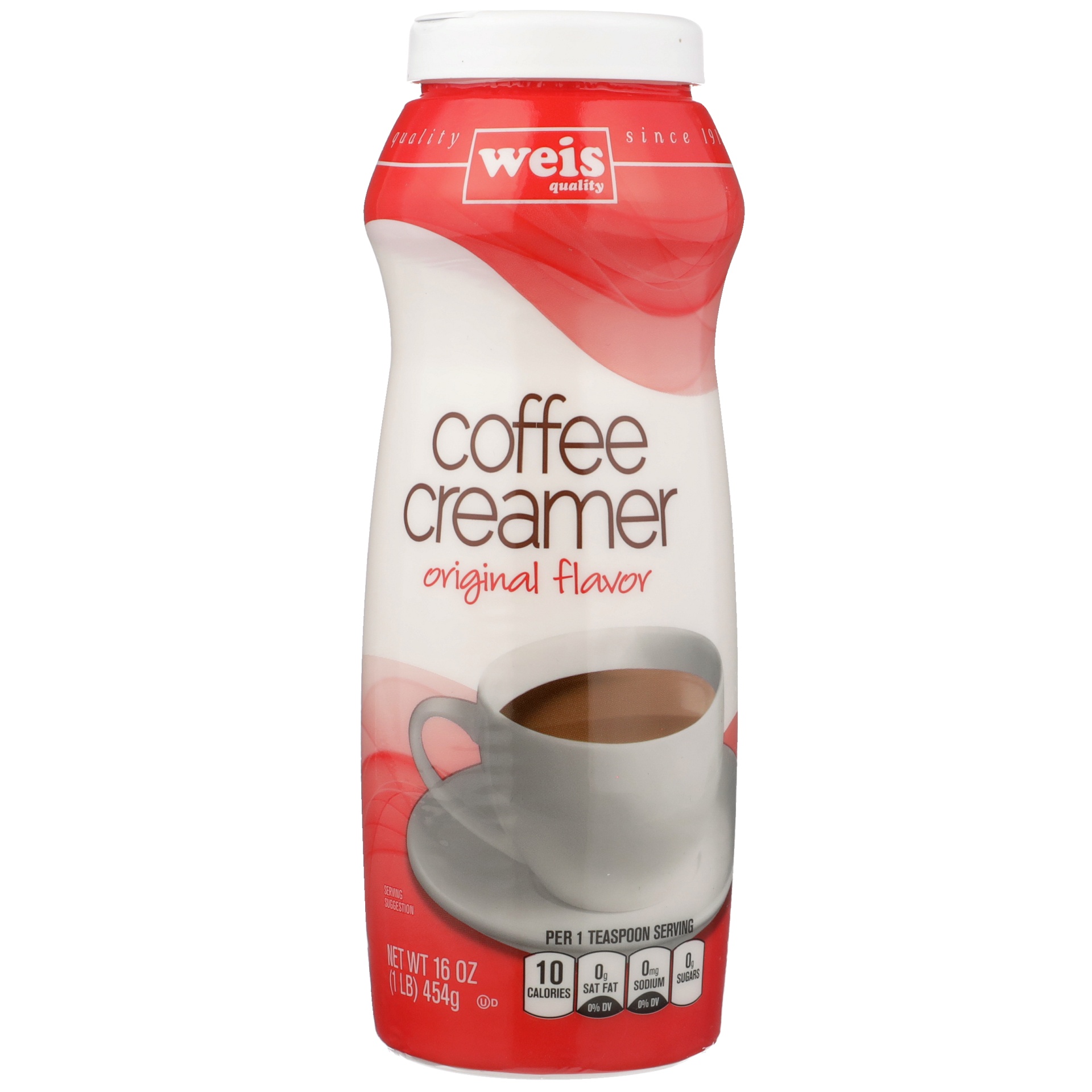 slide 1 of 6, Weis Quality Non-Dairy Coffee Creamer, 16 oz