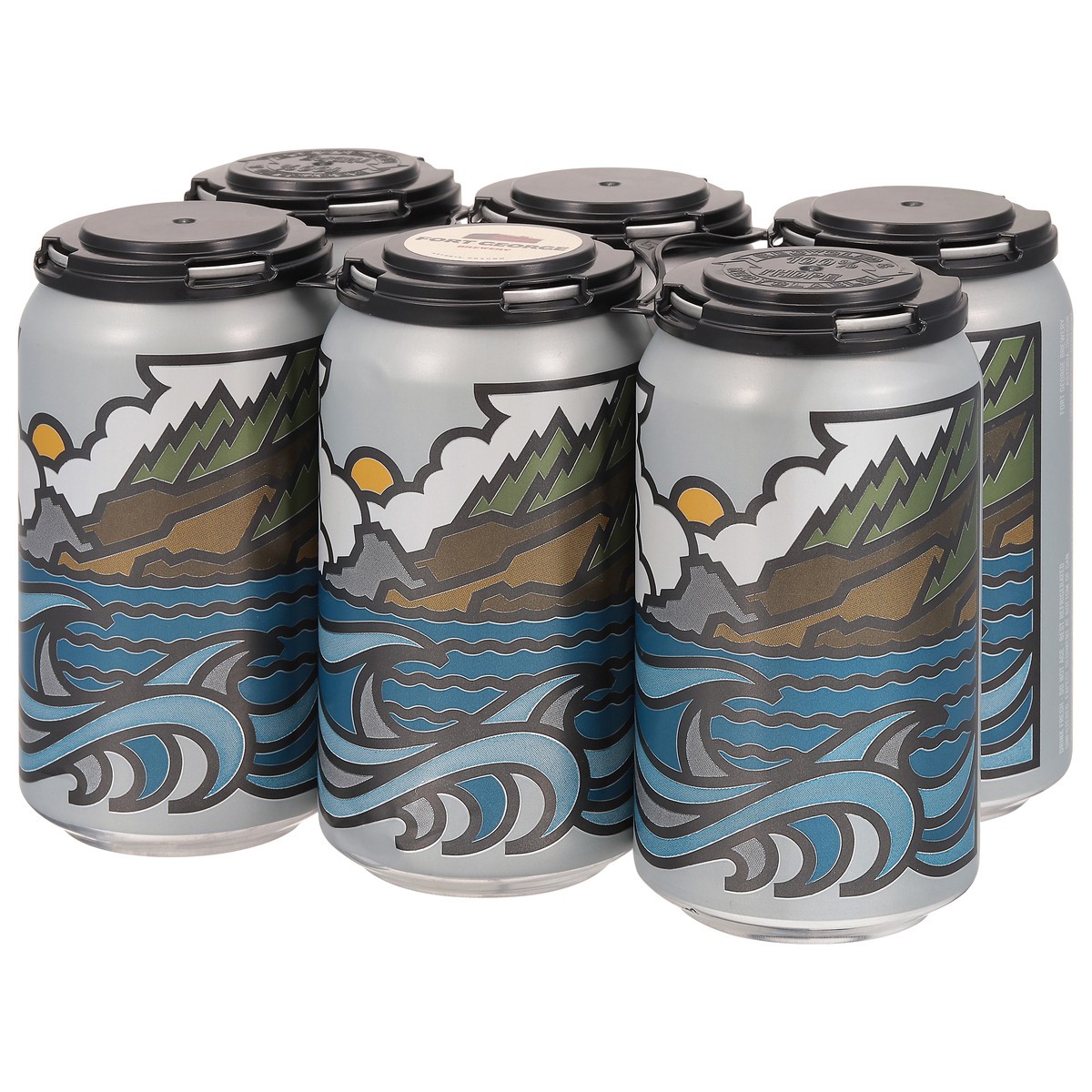 slide 4 of 10, Fort George Lager Short Sands Beer 6 - 12 fl oz Cans, 6 ct