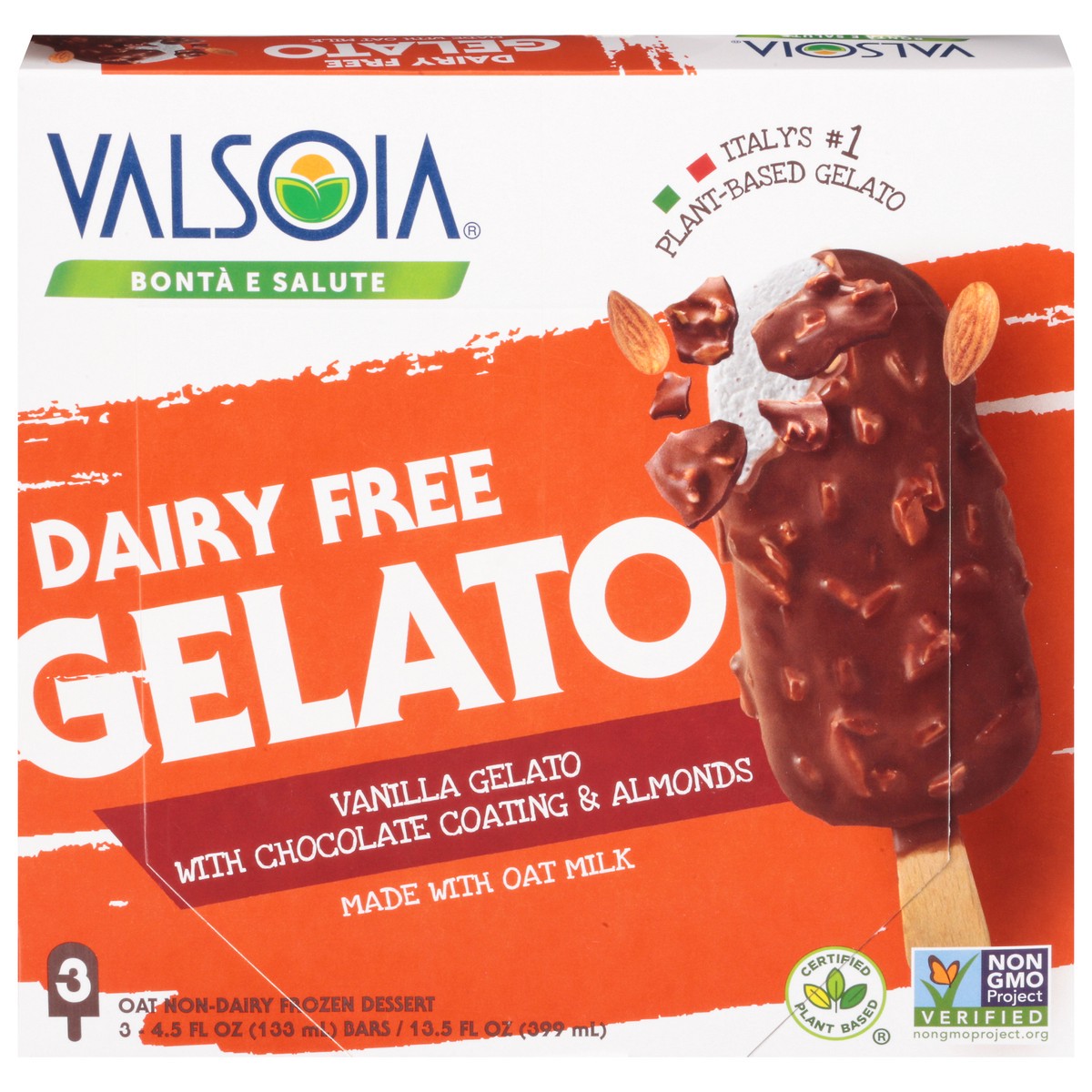 slide 4 of 13, Valsoia Gelato Bars, 13.5 oz