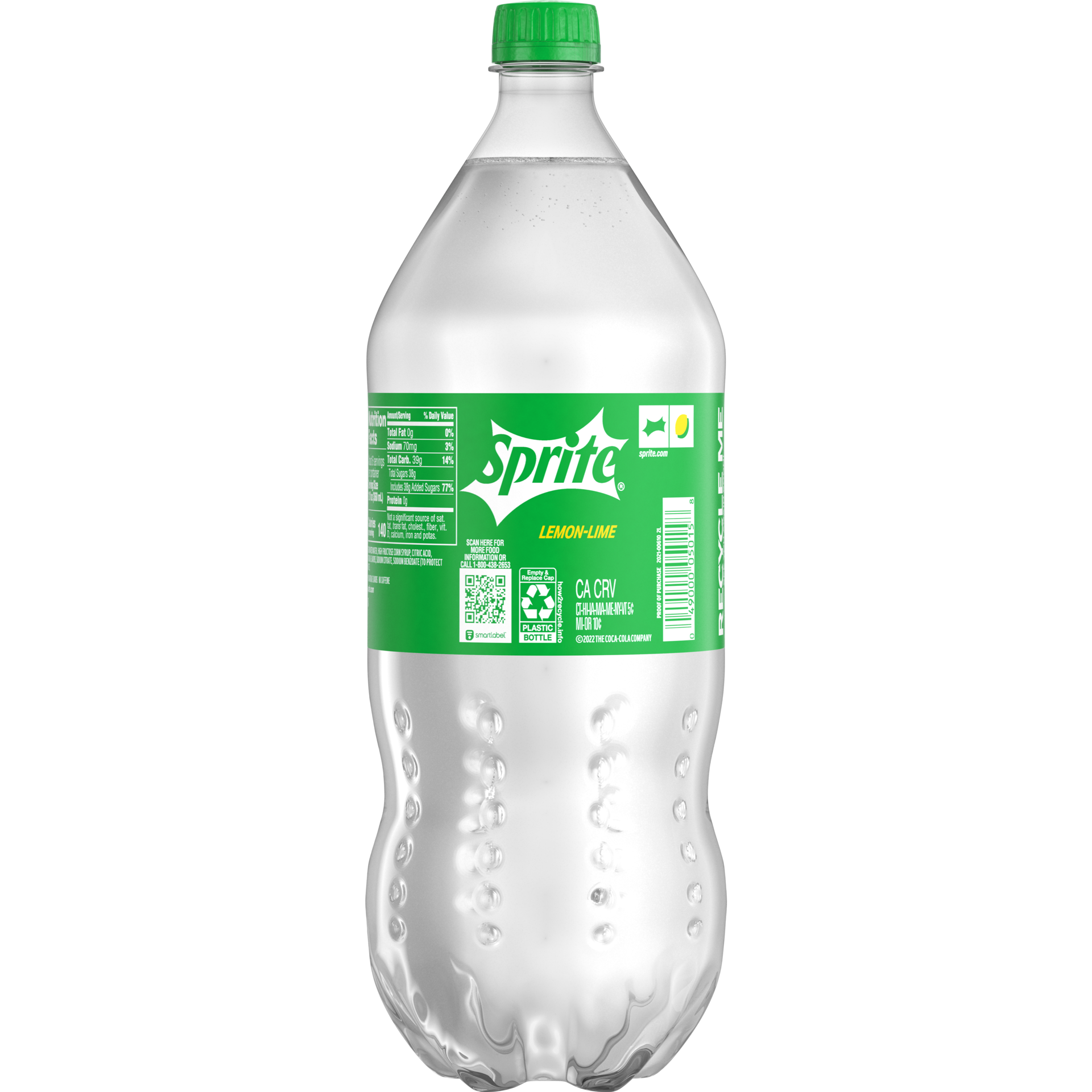 slide 2 of 5, Sprite Soft Drink- 2 liter, 2 liter