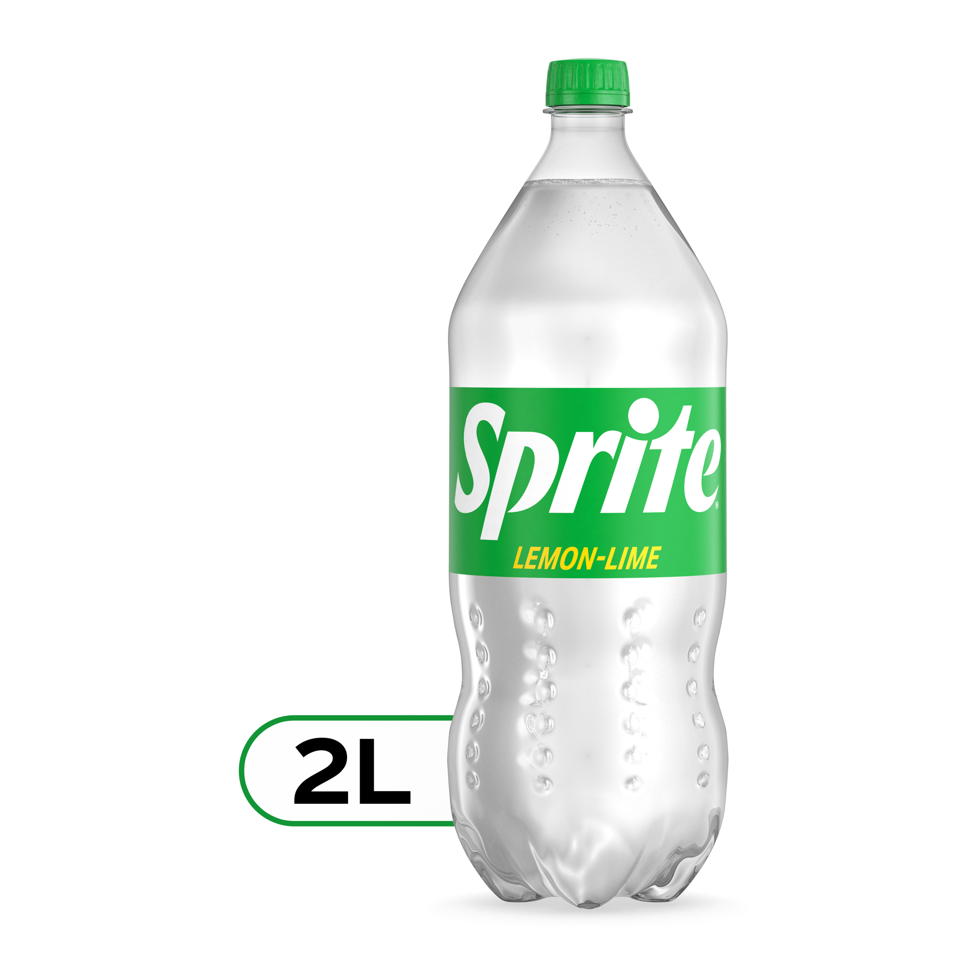 slide 1 of 5, Sprite Lemon Lime Soda Soft Drink, 2 Liters, 67.60 fl oz