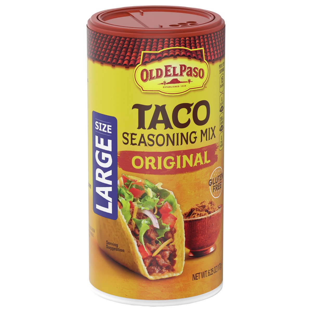 slide 8 of 9, Old El Paso Taco Seasoning Mix Original 6.25oz, 6.25 oz