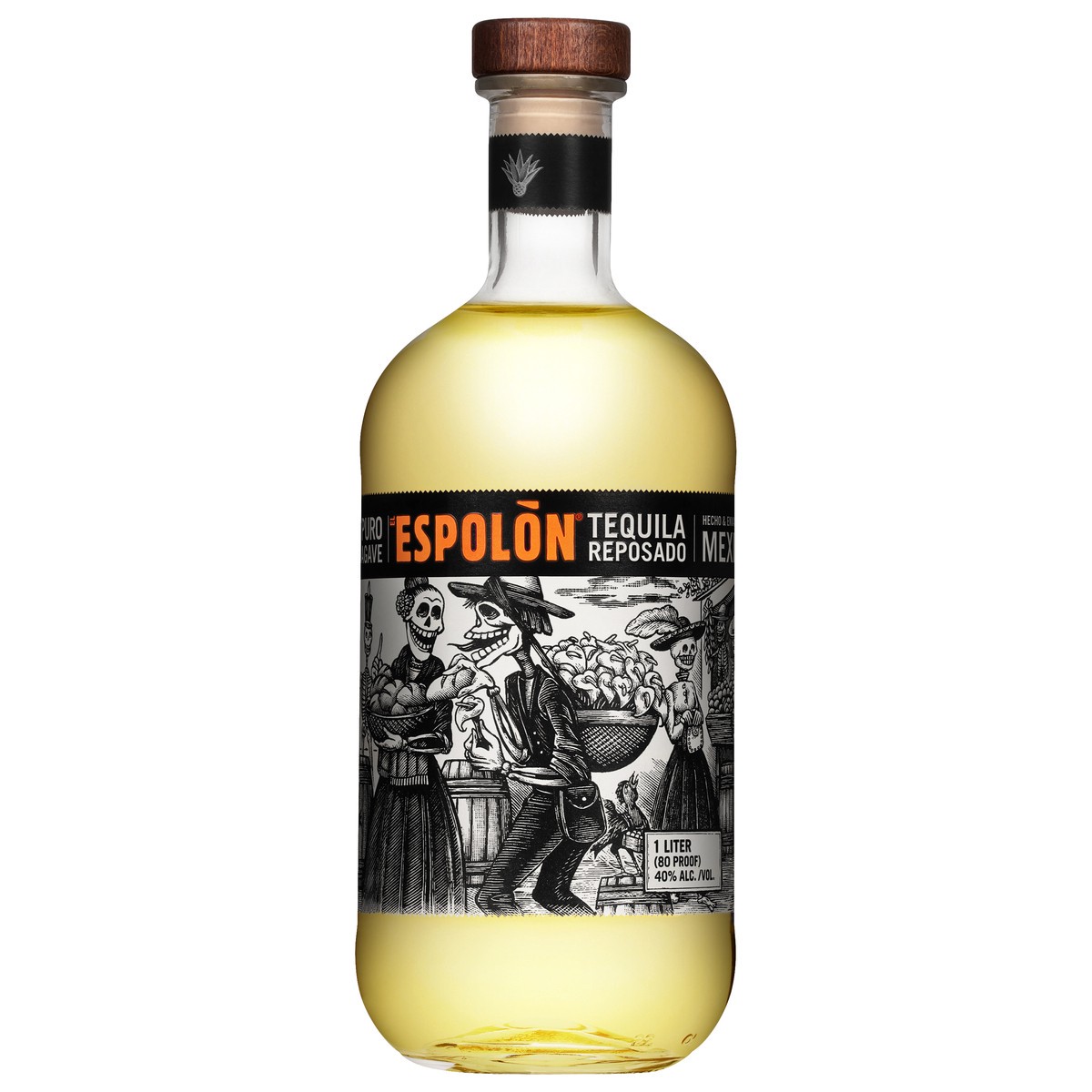 slide 6 of 9, Espolon Tequila Reposado, 1L, 1 liter