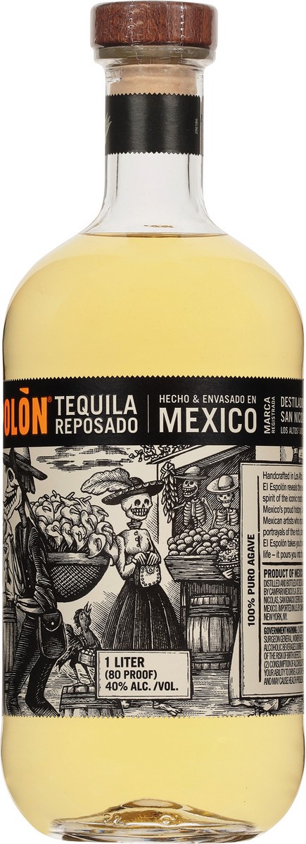 slide 8 of 9, Espolon Tequila Reposado, 1L, 1 liter