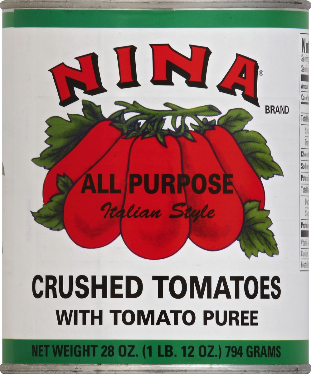 slide 1 of 4, Nina Tomatoes 28 oz, 28 oz