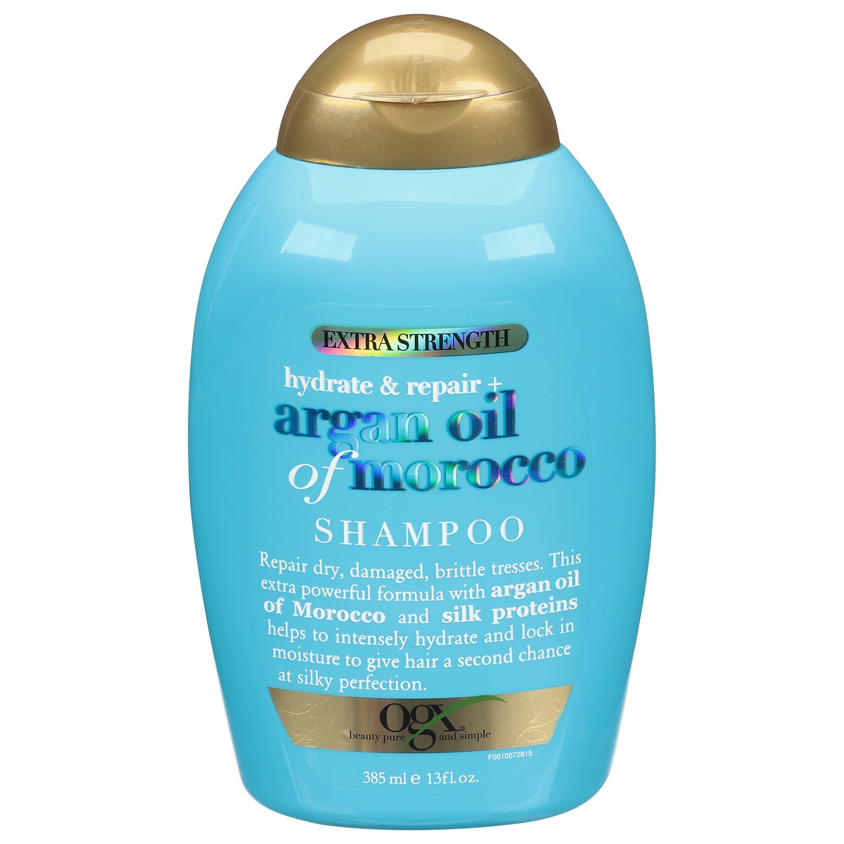 slide 1 of 9, OGX Hydrate & Repair + Argan Oil of Morocco Extra Strength Shampoo for Dry, Damaged Hair - 13 fl oz, 13 fl oz