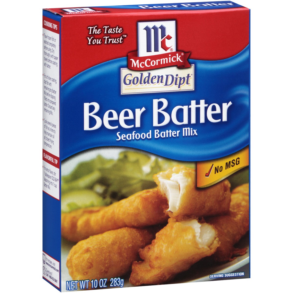 slide 5 of 9, McCormick Beer Batter Seafood Mix, 10 oz