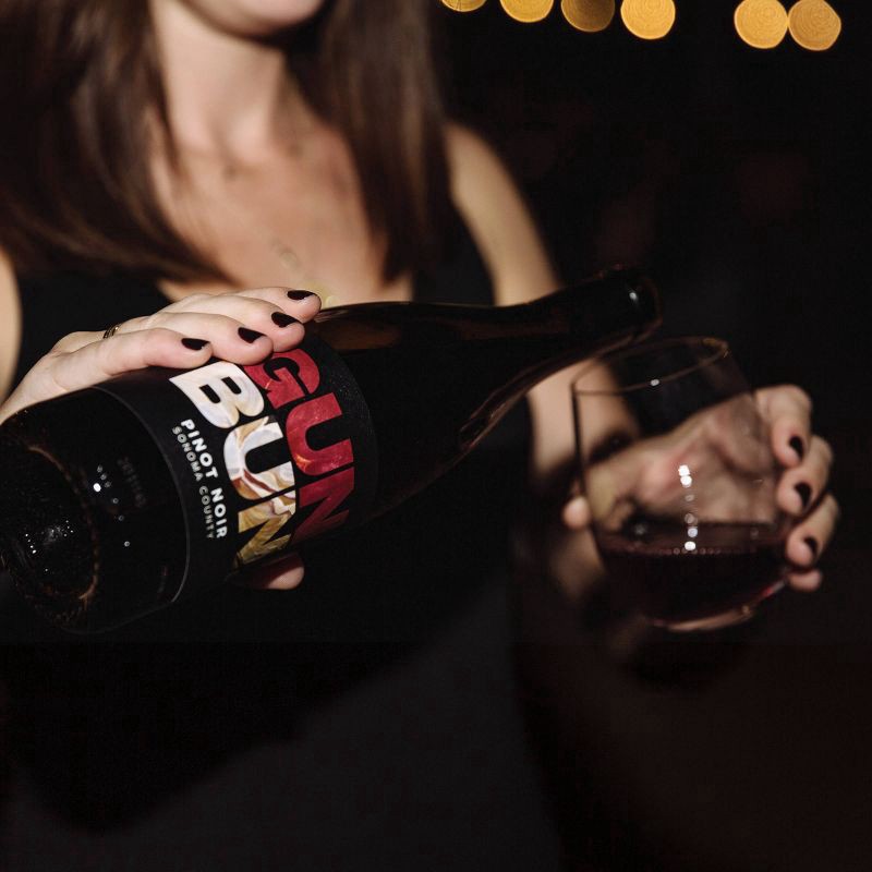 slide 6 of 6, Gunbun Sonoma County Pinot Noir 750 ml, 750 ml