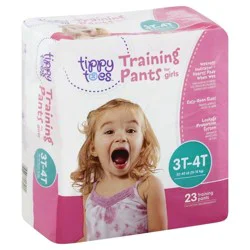 Tippy Toes for Girls 3t4t Jumbo Pack Training Pants