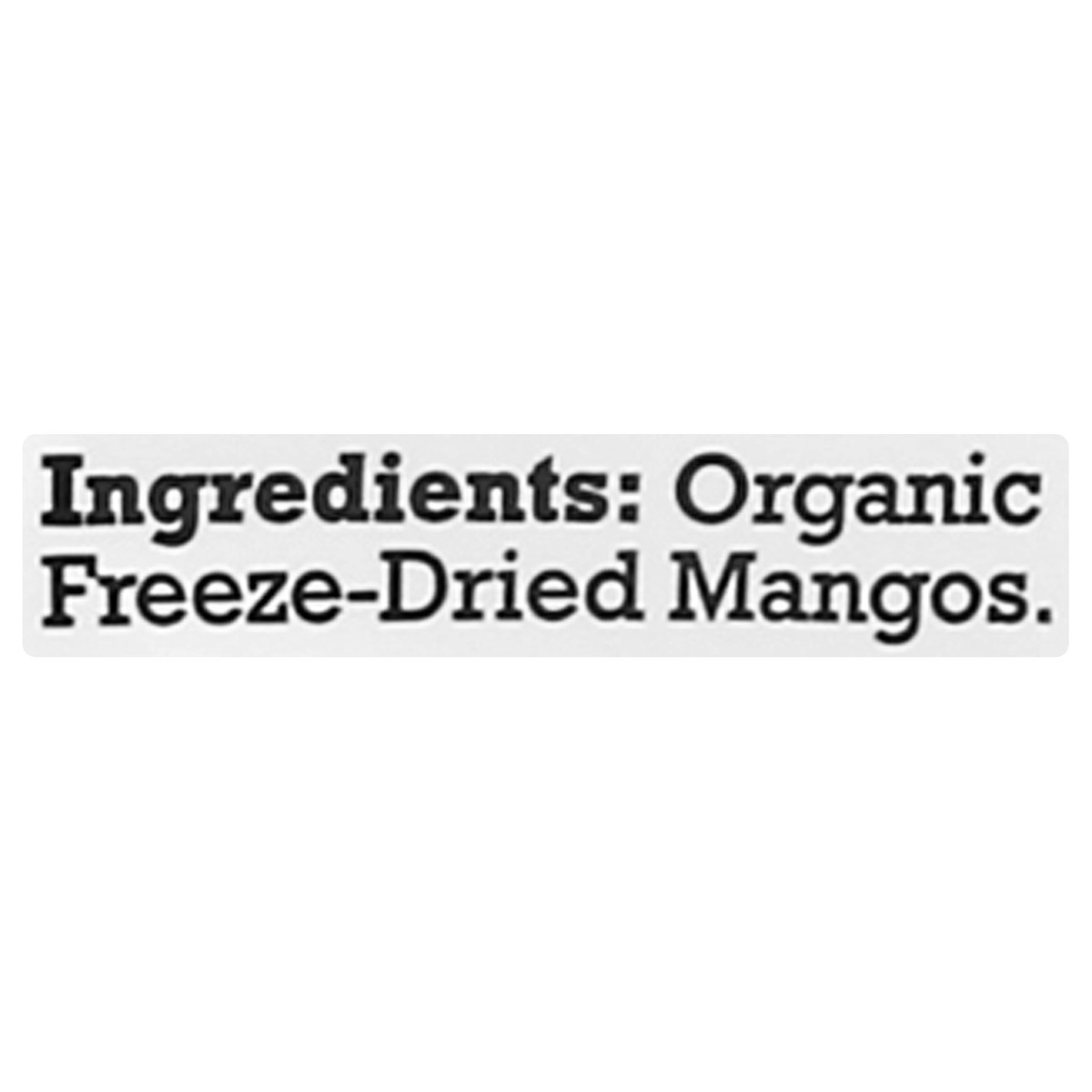 slide 11 of 11, Natierra Nature's All Foods Freeze Dried Organic Mangoes, 1.5 oz