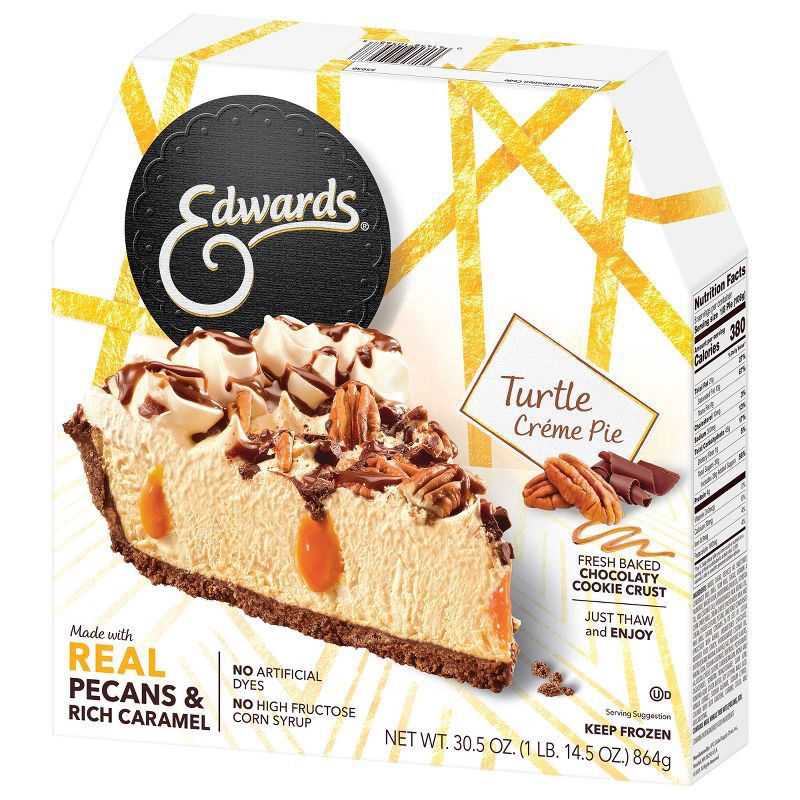 slide 2 of 8, Edwards Turtle Pie, 1.91 lb