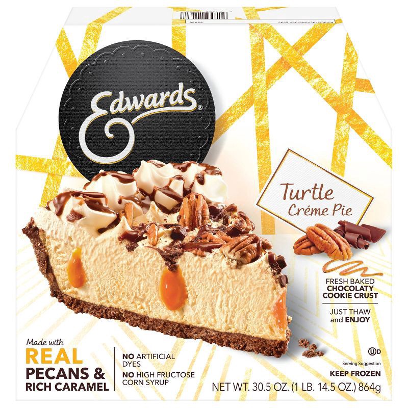 slide 1 of 8, Edwards Turtle Pie, 1.91 lb