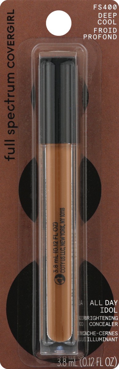 slide 5 of 6, Covergirl Full Spectrum All Day Idol Brightening Concealer Deep Cool, 879 oz