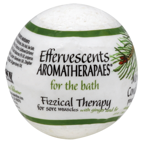 slide 1 of 1, Aromatherapaes Effervescents Fizzical Therapy Bath Ball, 2.8 oz