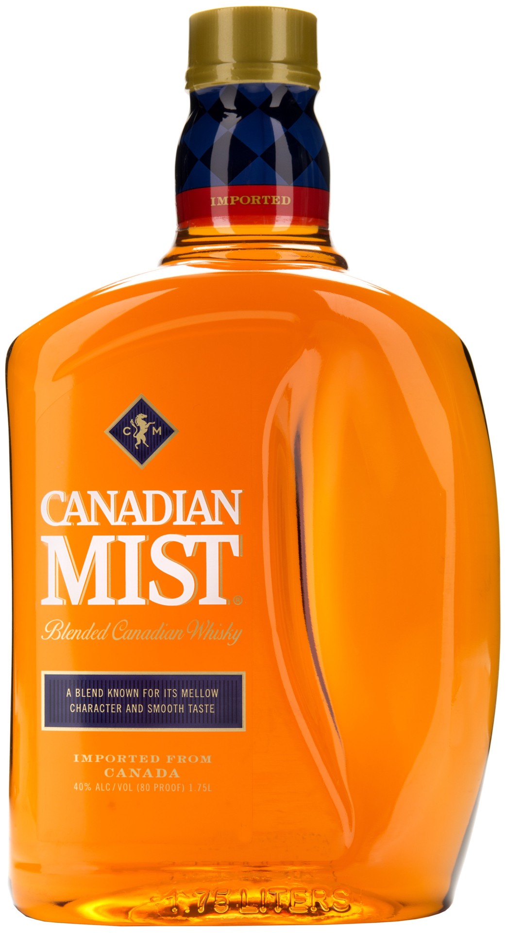 slide 1 of 3, Canadian Mist Blended Canadian Whisky 1.75l Plastic Bottle 80 Proof, 1.75 liter