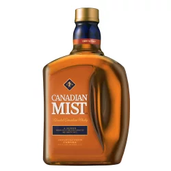 Canadian Mist Whiskey Bottle