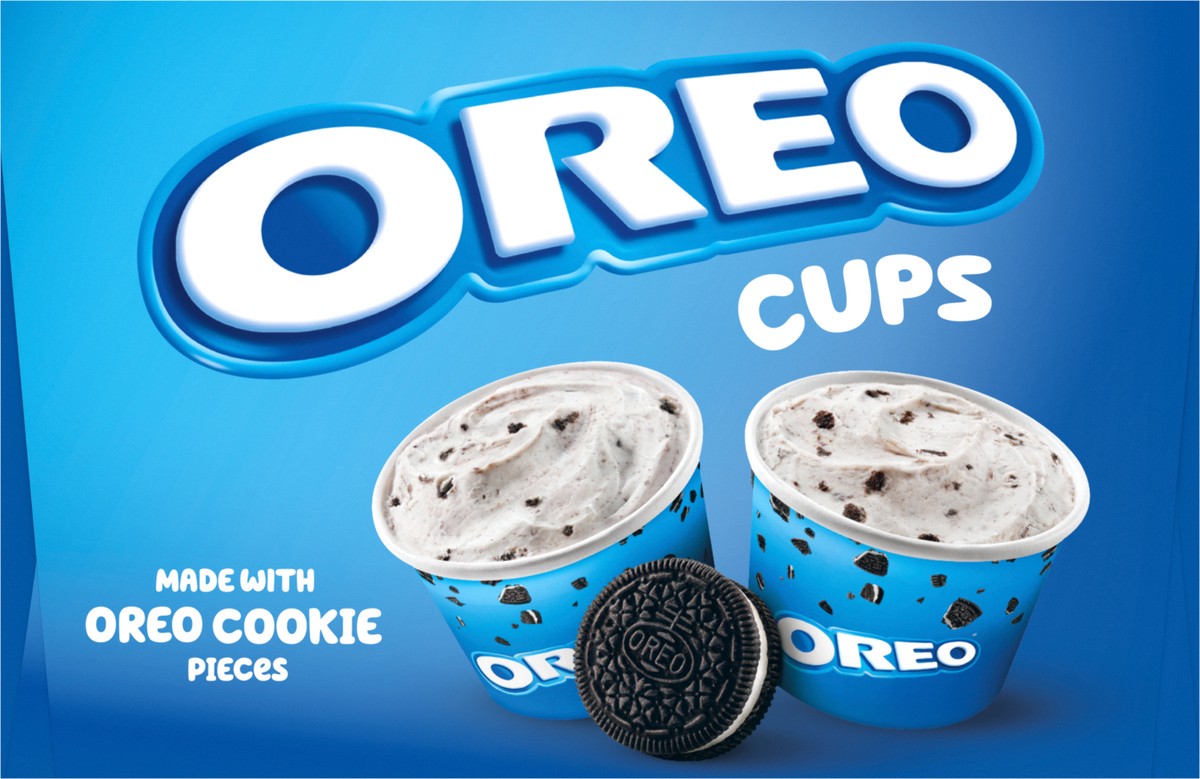 slide 4 of 9, OREO Frozen Dairy Dessert Cups, 10 Count, 32.5 oz, 10 ct