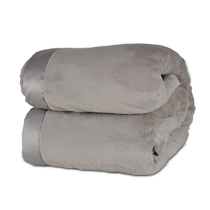 slide 1 of 1, Berkshire Blanket PrimaLush Elite Twin Blanket - Stone, 1 ct