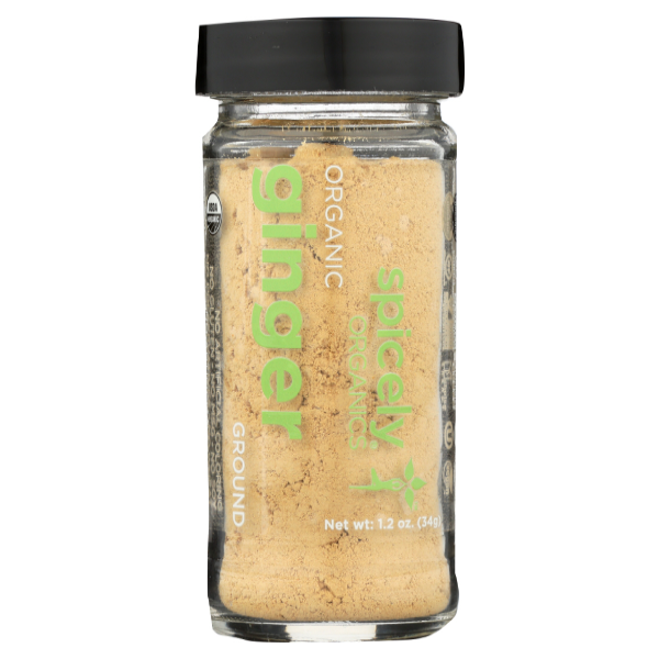 slide 1 of 2, Spicely Organic Spices Ginger 1.2 oz, 1.2 oz