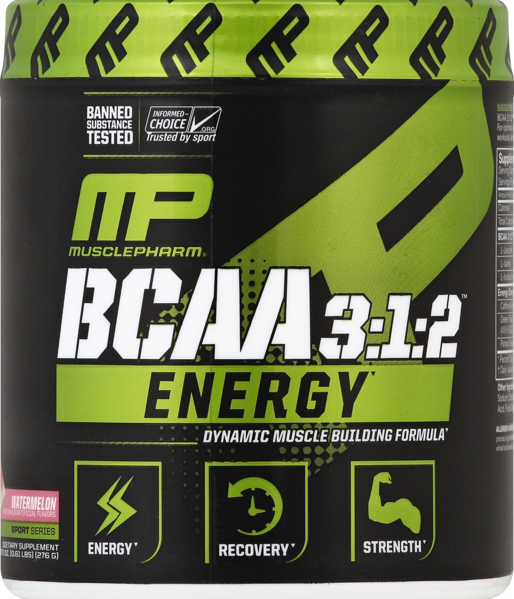 slide 1 of 8, MusclePharm Energy 9.73 oz, 276 gram