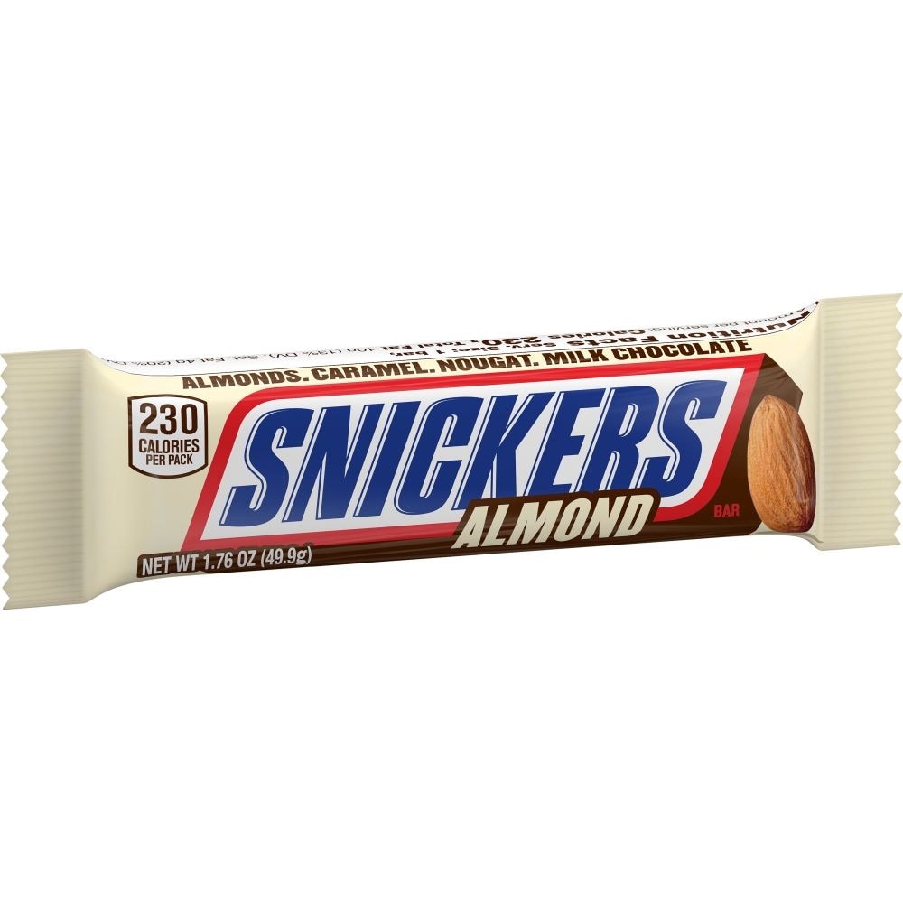 slide 1 of 1, Snickers Almond Candy Bar, 1 ct