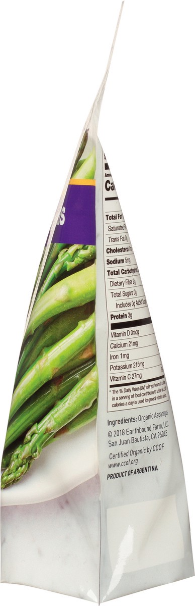 slide 6 of 14, Earthbound Farm Organic Asparagus Spears, 8 oz